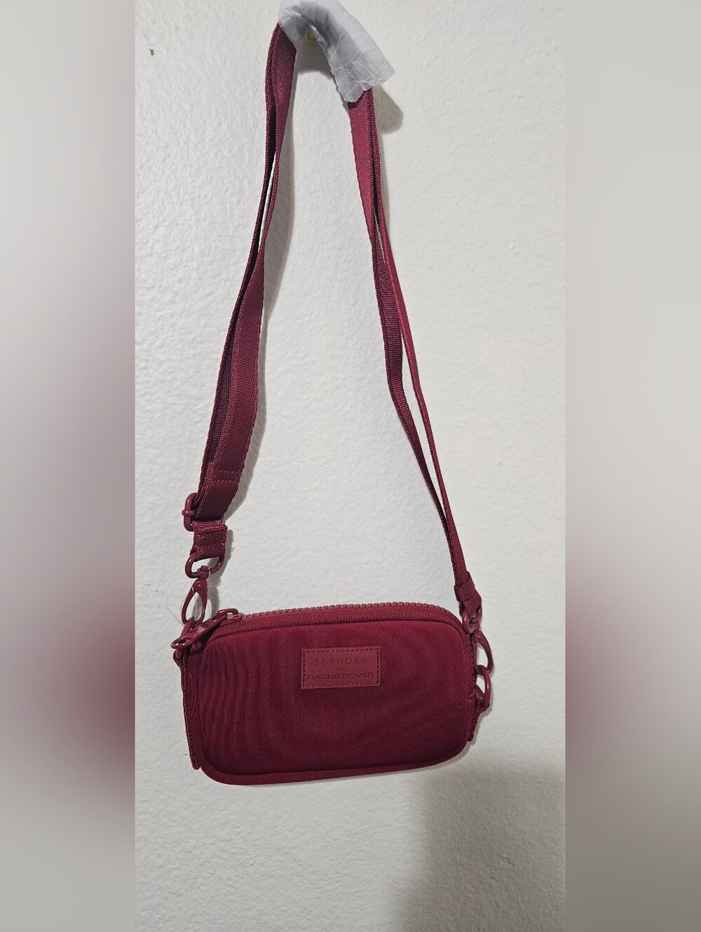 Sephora Small Burgundy Crossbody Pouch